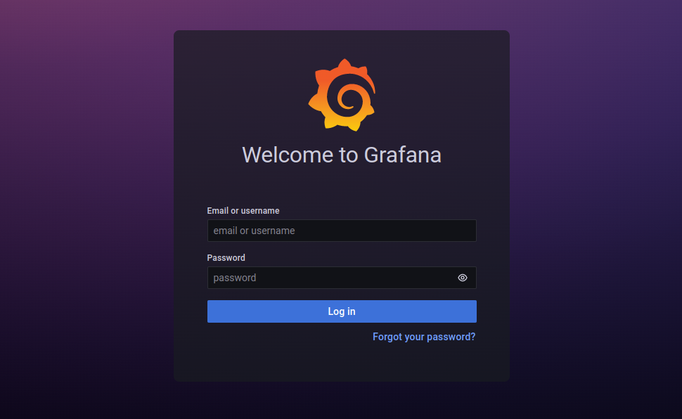 Grafana Login
